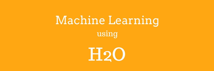 H2O Tutorial